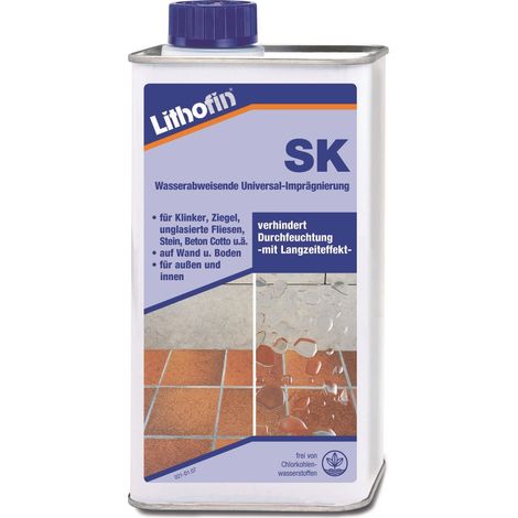 Lithofin SK Universal-Imprägnierung 1 Liter Flasche