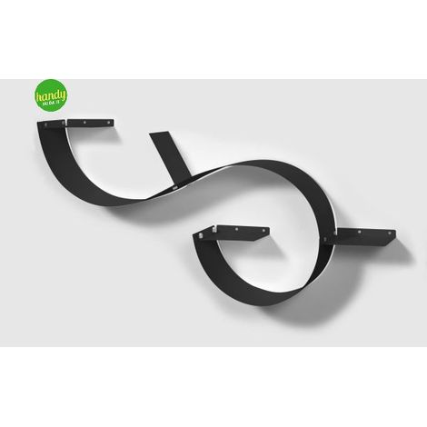 Ripiano Infinity Bolis Italia 60cm Nero (1/2)