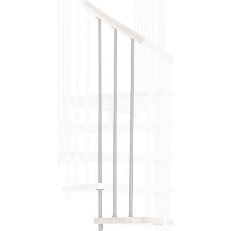 Minka Höhenerweiterung für Spiral Wood 120cm Durchmesser Weiß Weiß