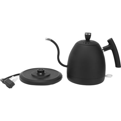 Bouilloire 1L à col de cygne 1350W, acier inoxydable 304, étanche et durable, chauffe-eau pour café, prise AU 220V (1/5)