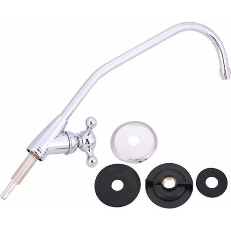 Robinet Filtre Eau Cuisine - Chrome Osmose Inverse RO, Convient pour Purificateur Évier Potable Lumiryn (1/5)