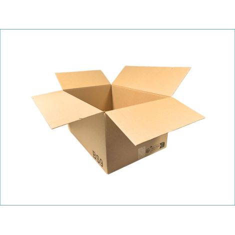 Lot de 250 Caisse carton type A9 600 x 400 x 300 mm