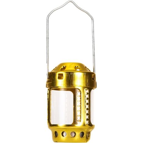 Mini-Kerzenlaterne aus Aluminiumlegierung für Camping und Angeln im Freien (1/5)