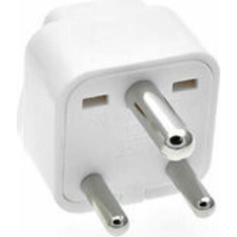 Convertisseur de prise de commutateur sud-africain Adaptateur de prise de type M Safe Ground Petite prise d'adaptateur de voyage pour l'Afrique du Sud / Inde Convertisseur d'adaptateur de prise d'alim (1/4)
