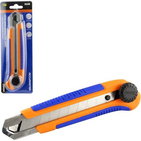 Cúter Profesional Cuchilla 25 mm con Imán (1/4)