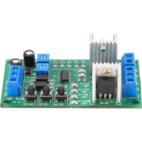 Module de relais MOS QF‑R05 pour contrôle de lampes, TV, moteurs – DC 6V‑20V – Cycle marche/arrêt (1/5)