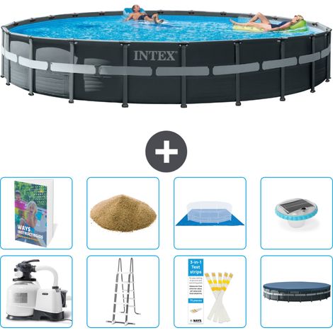 Ultra XTR Pool Rund - 732x132 cm - 9-teilig S578