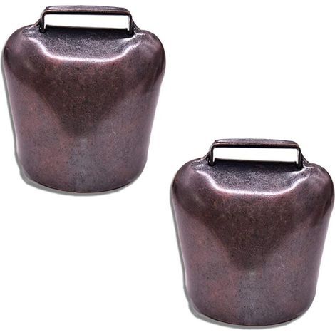 Clochettes épaisses pour vaches et moutons, accessoires de décoration à suspendre, colliers pour animaux avec clochettes (1/5)