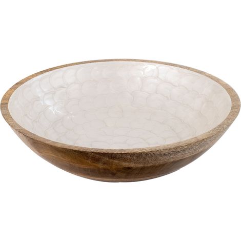 Signes Grimalt Cuenco Bol Cocina  Cuenco Grande Cajas Y Bandejas Crudo 35x35x10cm 32728