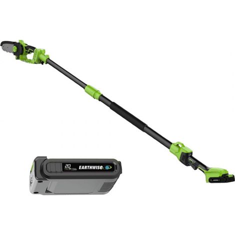 PACK Tronçonneuse 2en1 + Batterie 20V - VENTEO - Tronçonneuse sans fil - Bras télescopique - Légère/maniable