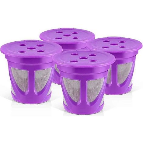 Wiederverwendbare K-Becher für Kaffeepads, Filterwechsel, wiederverwendbare Kaffeefilter, funktioniert mit regulärem 2.0 (1/5)