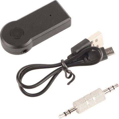 Adaptateur Bluetooth 4.1 pour Voiture avec Connexion 3.5mm, Récepteur Audio Stéréo sans Fil pour Autoradio (1/5)