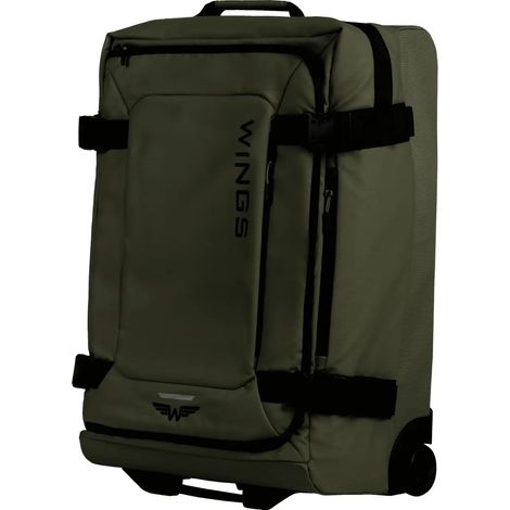 Maleta blanda WINGS mediana de 61 cm (24") ROOK verde oscuro (1/5)