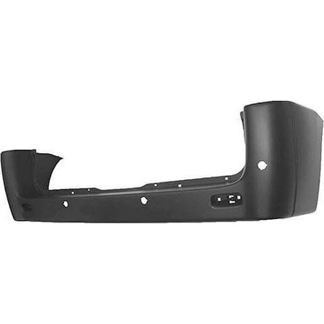 Pare-choc arrière à peindre avec trous radars chassis court Toyota Proace 2013-2016