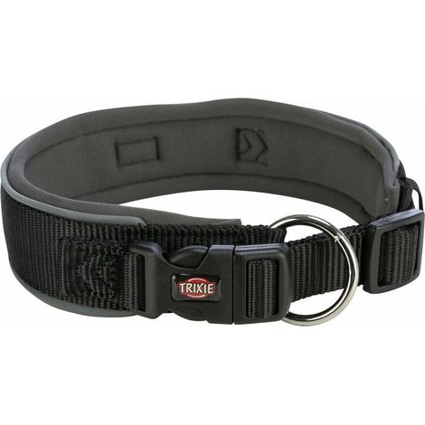 Collare per Cani Trixie Premium Nero Grafite M/L 40-48 cm (1/5)