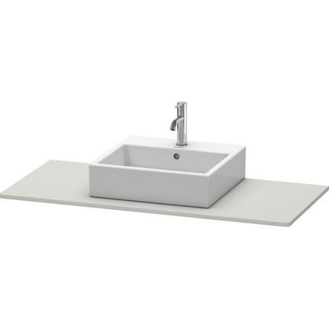 Console Duravit XSquare 060F, 1200x 550 mm, 1 découpe, (1/3)