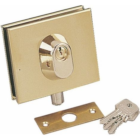 Stremler Assa Abloy 1358.00.0 Low profile lock 1358 polished brass finish (1/2)