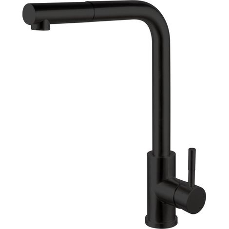 CAREA - LOFT Schwarze Küchenarmatur (1/2)