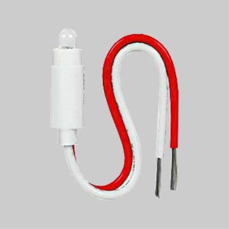 Lampada led spia per pulsante illuminabile cavo 100 mm EC ELETTROCANALI (1/2)