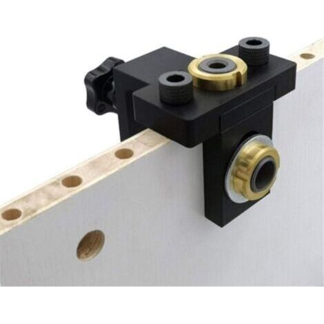 ALLIANDISKit de gabarit de perçage de poche 8/10/15 mm, kit de gabarit 3 en 1 outils de menuiserie (1/5)