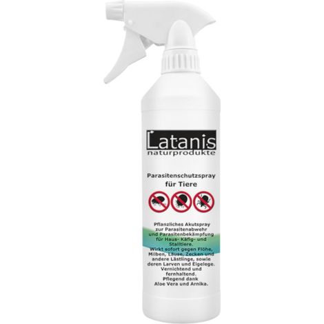 Latanis A17vet Akutspray gegen Parasiten - Schutzspray für Tiere - 470 ml
