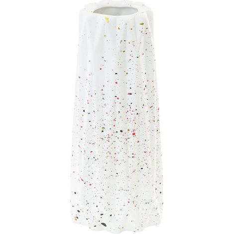 Blumenvase AMALIADA Steinzeug 24 cm Weiß (1/5)