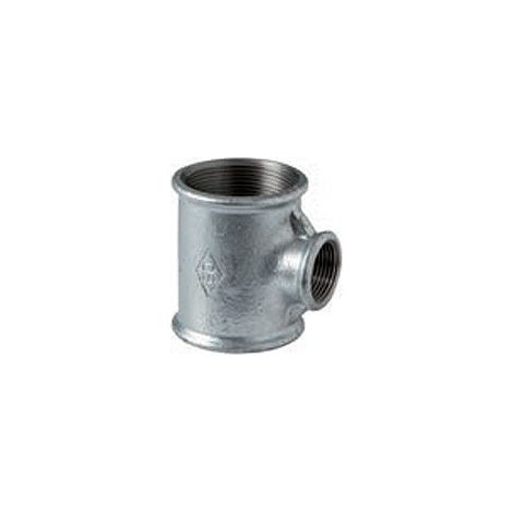 130R - Tee riduzione 1"1/2 x 1"1/2 x 1"1/4 in ghisa zincata 13005776