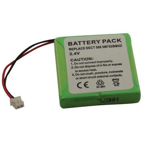 ACCU CPPA24016 2.4V 600 MAH pour PIECES ACCESSOIRES...