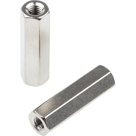 Entretoise filetée RS PRO, longueur 25mm, Femelle / Femelle, M4 x M4 ( Prix pour Paquet de 50 )
