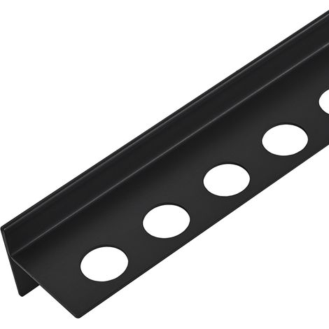 Linke Bodenschräge 120 cm schwarz (1/5)