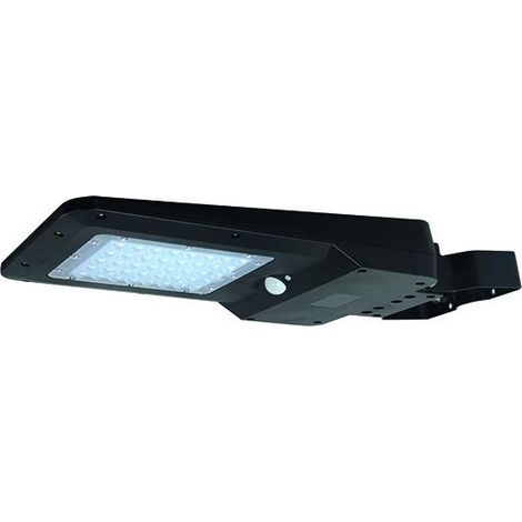 Vigor 3478540 Buran Proiettore LED con Pannello Solare 15W 1600lm IP65 Sensore Crepuscolare e Movimento (1/5)