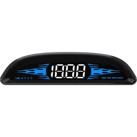 Tachimetro GPS per auto, display della velocità, head-up display, tachimetro, compatibile con tutte le auto