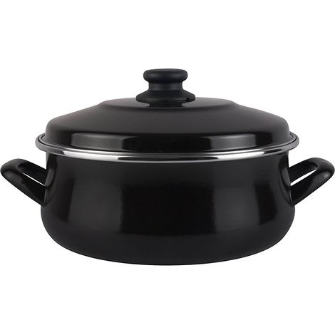 MAGEFESA magefesa black cacerola 20 + tapa cristal induc 01114705 (1/2)