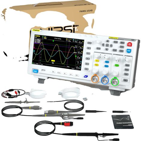 Digitales Oszilloskop, Dual-Channel, 1 GSa/s Abtastrate, Fügen Sie die P4100-Sonde hinzu (1/2)