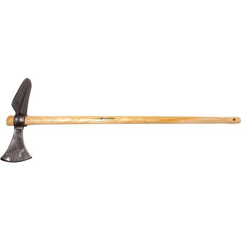 Wiedehopfhaue Stiel-L. 1100 mm mit kantigem Blatt und Eschenstiel KWF geprüft (1/2)