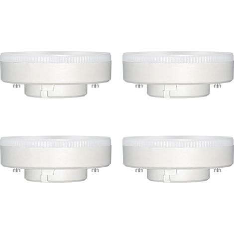 Ampoule gx53 LED 9W Blanc Chaud 2700K, 800LM, 180°, AC 220-240V, Remplace gx53 CFL (1/5)