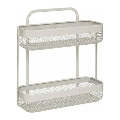 Arbeitsplattenregal MAYAJ, 2-stufig, Metall (1/3)