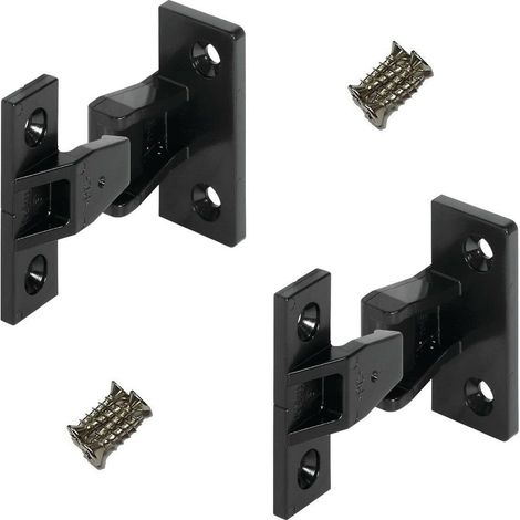 Cyclingcolors – Ferrure d'assemblage KEKU AS 2x mâle + 2x femelle + 8 vis – Connecteur charnière pour meuble – Pour bois dur et plaque de bois