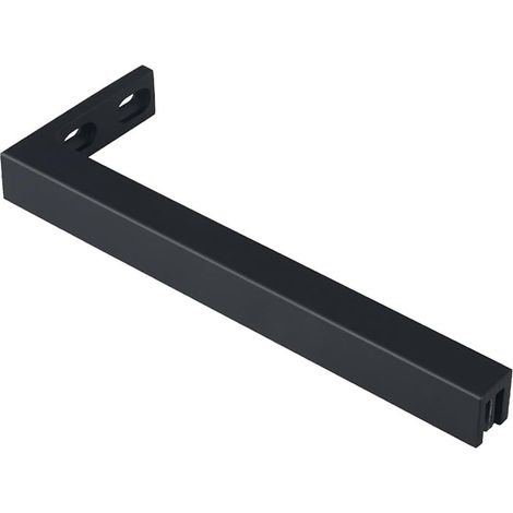 Barre stabilisatrice en forme de L pour paroi douche, facile à (1/5)