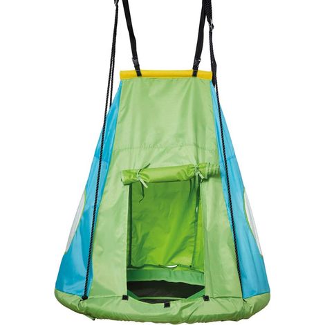 Happy People Spielzelt für Nestschaukel 110 cm mit 2 Fenster und 2 Türen