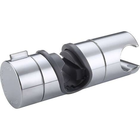 [NEVER USED]  Shower Head Holder Hand Shower Bracket Replacement For 18-25mm Slide Bar Adjustable Shower Rod Holder Chrome Plated (1/4)