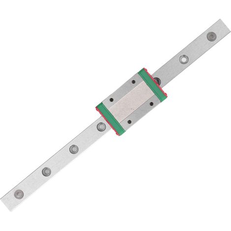 Guide miniature pour imprimante 3D, curseur, guide linéaire miniature, micro-rail interchangeable MGN12H-200 (1/5)