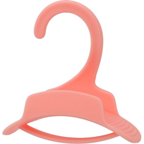 Cintre multifonctionnel et peu encombrant, organisateur pour sacs, sacs à dos, vêtements, rose (1/5)