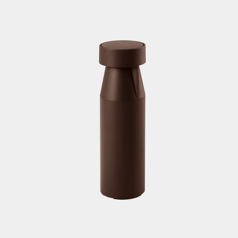 LEDS C4 Rek Borne extérieure LED marron 53,3 cm 27 W 3000 K IP66 avec variateur DALI