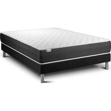 Matratzen- und Lattenrost-Set 140x190 cm - Vitalspring