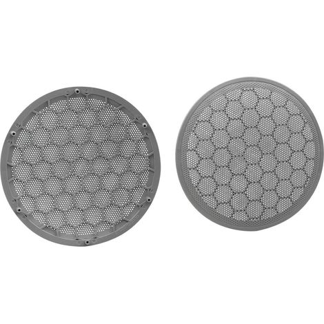 Grilles de haut-parleur gris 165mm compatible avec Leon Toledo Passat Golf - voir liste