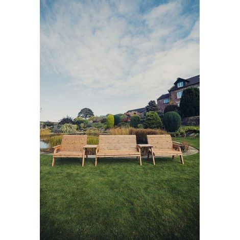 Valley Wooden Garden 7 Seat Set 1X3B 2 X 2B Straight Tray (1/3)