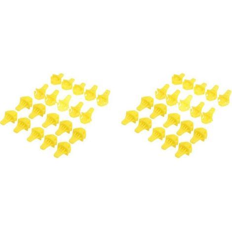Kit de 40 clips de fixation pour pare-chocs Auto-Fix pour CR-V 91578-T0A-003