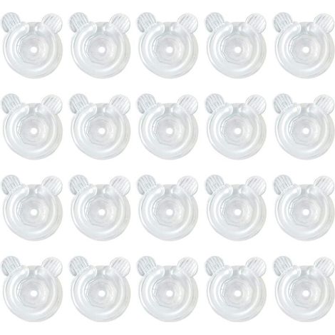 Packung mit 20 Bettbezugclips, um die Bettdecke an Ort und Stelle zu halten (1/5)