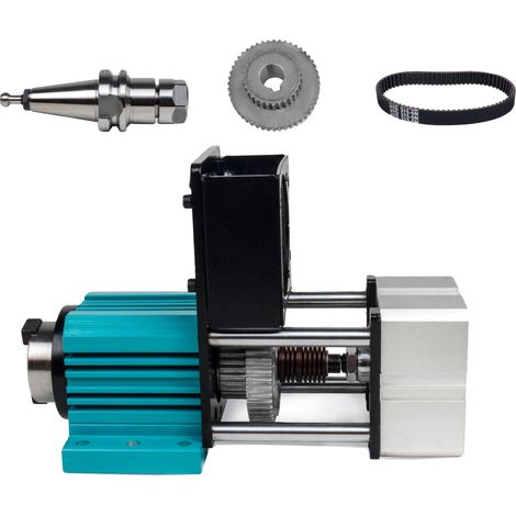 Cambiador de herramientas de husillo, compatible con BT30, de alta capacidad de carga, con soporte. (1/2)